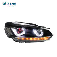 For Volkswagen Golf Mk6 2008-2013 Led Head Lamp With Sequential Indicator Led Headlight