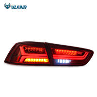 Tail Lamp For Mitsubishi Lancer 2010-Up Led Taillight With Sequential Signal Light