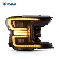 Headlight For Ford F150 2017-Up With Full Led Sequential Signal Light