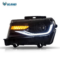 Head Lamp For Chevrolet Camaro 2014-2015 Led With Sequnetial Indicator