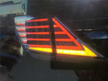 Tail lamp for Toyota Alphard 2007-2013 for Vellfire LED taillight with turn moving signal